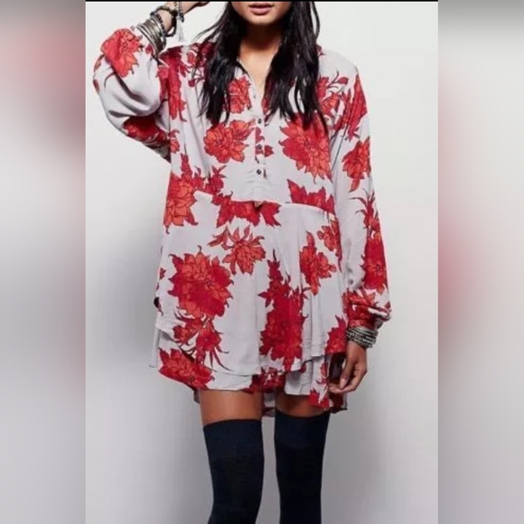 Free People floral shake it dress - Picture 3 of 8